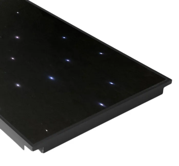 Pannello del soffitto del cielo stellato illuminato a LED realizzato in materiale di alluminio resistente al fuoco