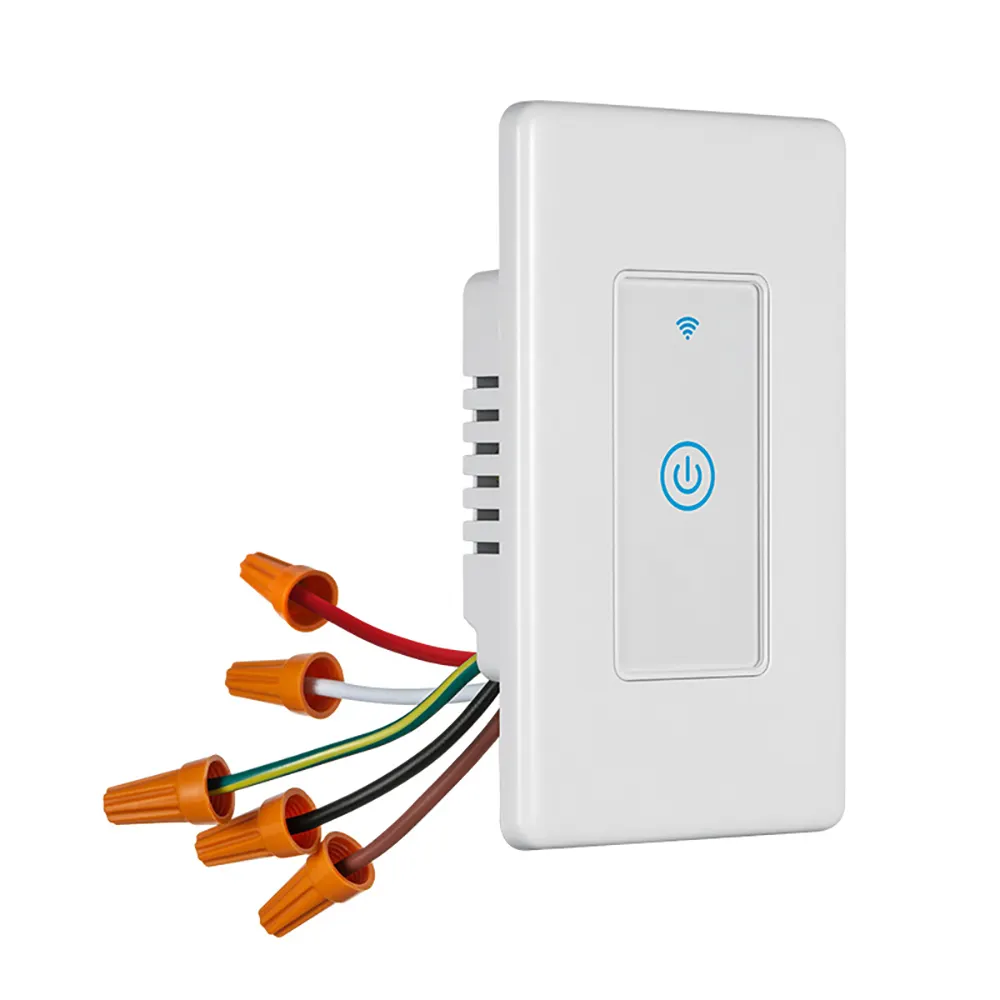 LEDEAST DS-123-3WAY 110V Voix & Télécommande Tactile Contrôle 3 façon 2 façon Tuya Smart Switch