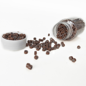 卸売1000個4mm 4.<span class=keywords><strong>5mm</strong></span> <span class=keywords><strong>5mm</strong></span> <span class=keywords><strong>5</strong></span>.<span class=keywords><strong>5mm</strong></span>アルミシリコンマイクロビーズリングiチップヘアエクステンションツールシリコンマイクロリング
