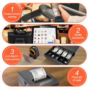 Xincode Pos Systems Terminal Cashier Machine <strong>All</strong> in <strong>One</strong> Pos Cash Register Touch Screen Windows10 Sistemas <strong>for</strong> Retail <strong>Shop</strong> - Product Image 2