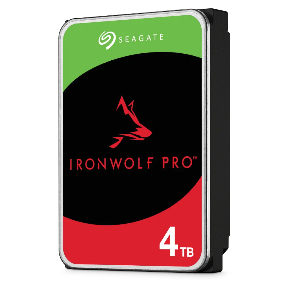 Disco duro Seagat IronWolff PRO 4TB NAS 7200 RPM 256MB CMR 3,5 "HDD interno para almacenamiento conectado a red RAID ST4000NE001