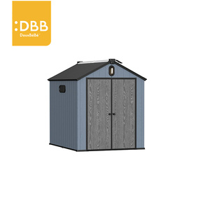 โรงเก็บของพลาสติก,โรงเก็บของกลางแจ้งขนาด6X8เพิงเก็บของพร้อมหน้าต่าง - Product Image 5