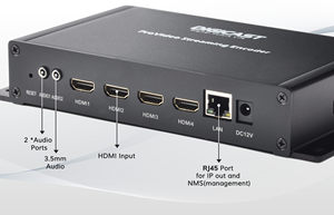 4 HD to IP SRT HLS HTTP ENCODER Facebook Server YouTube Server Ustream Serverでの使用 - Product Image 2