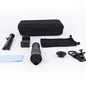 HD harici zoom zoom telefoto teleskop monoküler telefon kamera lens monoküler tripod ile - Product Image 5