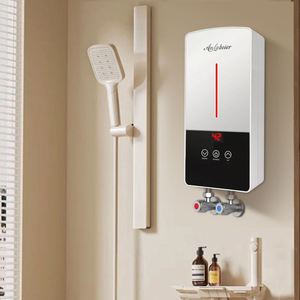 220V Tankless Electric Instant Water <strong>Heater</strong> with LED Digital Display Suitable for Kitchen and Bathroom - Product Image 1