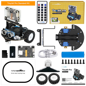 Yahboom Tiny: pythonプログラミング用のmicrobitV2に基づくK210モジュールを備えたbit Pro AIビジュアルロボットカー - Product Image 5