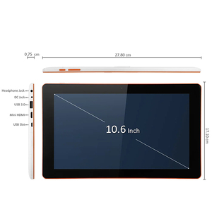 高品质10.6英寸Windows 10平板电脑，带32GB只读存储器2GB内存双摄像头USB英特尔Z8300四核中央处理器32位 - Product Image 5