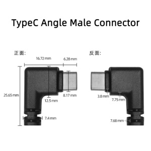 C tipi USB erkek soyulmuş açık tel uç Pigtail kablo dişi kalaylı uç tel 2464 22AWG 28AWG 2 çekirdek 4 çekirdek - Product Image 3
