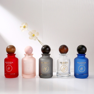 Unique Design <strong>30ml</strong> 50ml 100ml Round <strong>Small</strong> Custom Refillable <strong>Empty</strong> Spray Luxury Glass Perfume Packaging <strong>Bottle</strong> Design with Box - Product Image 1