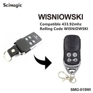 Wisniowski elektrische Garagentor-Tür steuerung Ferns ender kompatibel 433,92MHz Rolling Code Command Garage