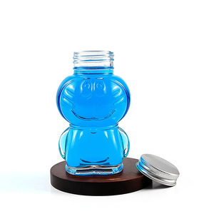 Mới Đến Rõ Ràng 160Ml Phim Hoạt Hình Hình Dạng <span class=keywords><strong>Doraemon</strong></span> Thủy Tinh Rỗng Lưu Trữ Chai <span class=keywords><strong>Container</strong></span> Lọ Thủy Tinh Cho Thực Phẩm - Product Image 5