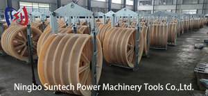High Precision 916mm Nylon Transmission Line <strong>Stringing</strong> Pulley <strong>Blocks</strong> Good Service OEM Bundled Conductor <strong>Stringing</strong> Pulley - Product Image 4