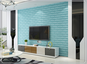 Bán Buôn Yiwu Nhà Máy Mi Lưu Ý 5 Hình Nền 3D Nước Bằng Chứng 3D Foam Tường Bảng Điều Chỉnh Cho Trẻ Em Phòng Khách <span class=keywords><strong>Marblr</strong></span> Gạch - Product Image 6