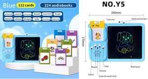 Early Education Device 2 in 1 LCD <strong>Writing</strong> Tablet With Talking Flash Cards 224 Words Educational Toy <strong>Writing</strong> Board&amp;Card Reader - Product Image 5