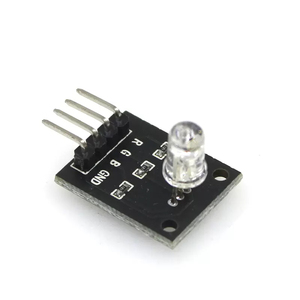 RGB LED tricolore modulo di luce, rosso blu tricolore verde modulo di luce di colore pieno, microcontrollore tricolore modulo di luce a LED - Product Image 2