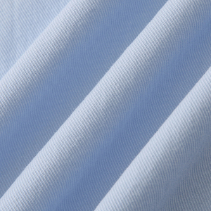 Áo sơ mi cotton cổ đứng màu xanh kiểu vintage dành cho nữ, tay bồng xếp ly kiểu Pháp cổ điển, dáng rộng - Product Image 6