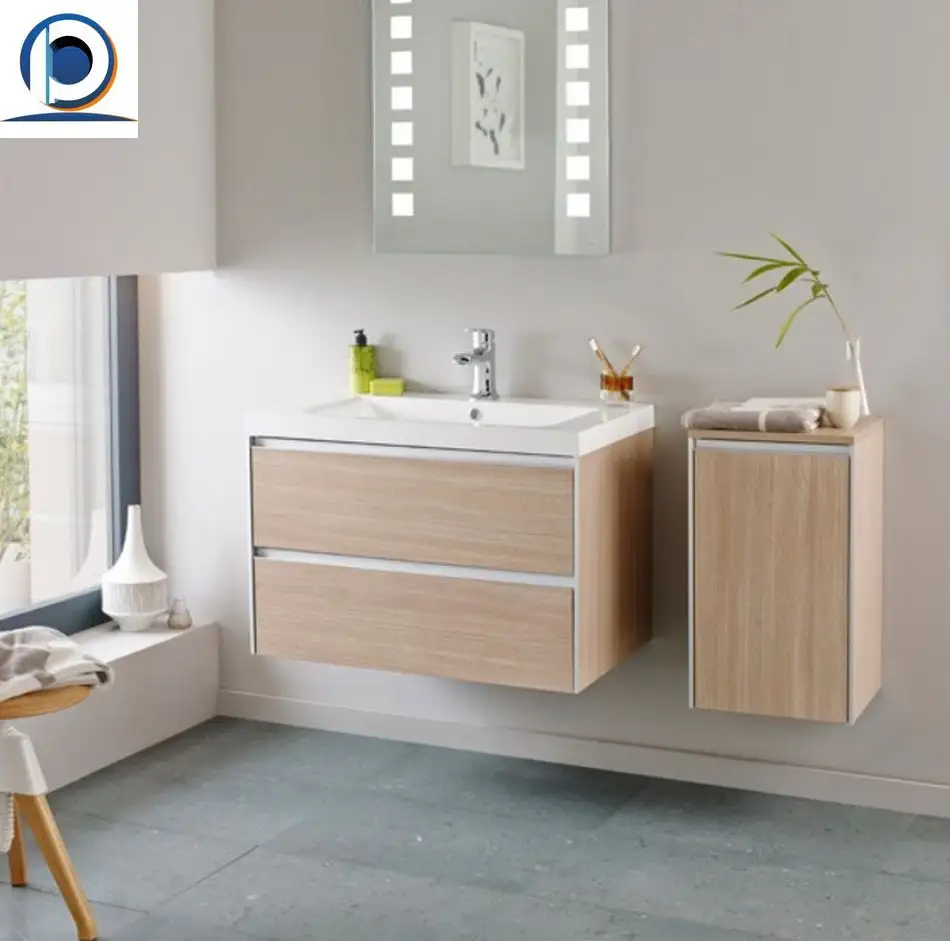 Современная роскошная мебель для ванной комнаты, плавающий шкаф, Шкафчики для ванной комнаты с раковиной