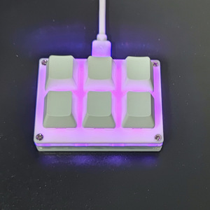 X516 Mini teclado con cable de 6 teclas Teclado mecánico para juegos Teclado de programación Rgb de 6 teclas para Windows Mac Ios Android - Product Image 3