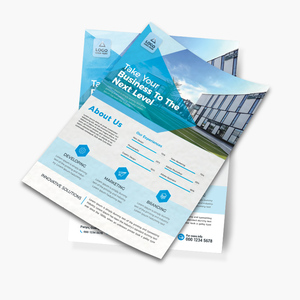 Advertising Offset Printing <strong>Flyers</strong> Menu <strong>Flyer</strong> - Product Image 5