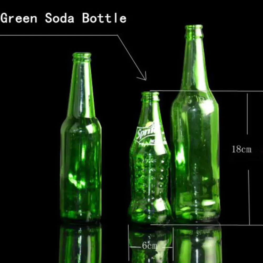 green beer bottle small(iron sheet not include)