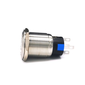 Botón led de encendido de 19mm, impermeable ip67, con logotipo de lámpara 5A 250vac - Product Image 3