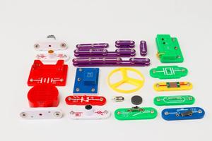 Bambini Electronic 335 Appliance Circuit Board Training Brain Discovery Kit Smart Educational Science Block Set Toys - Product Image 3