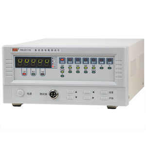 REK DC ทดสอบความต้านทานต่ำช่วงการทดสอบ RK2511N 10U โอห์ม-20K โอห์มทดสอบปัจจุบัน100mA 10mA 1mA 100 uA - Product Image 3