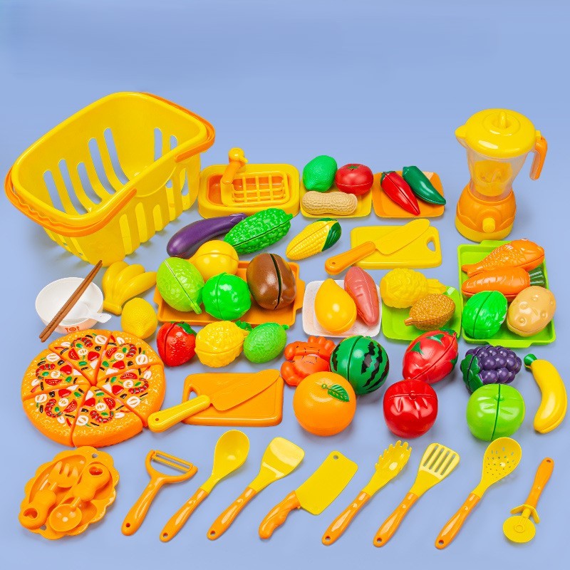 60-piece set [with pizza + basket + juicer
