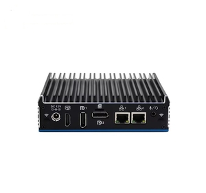Intel J4125 Mini Box PC Computadora industrial sin ventilador con puerto de red dual Linux/Windows 2xDP y 1xHD-MI Puerto de video DDR4 RAM - Product Image 4