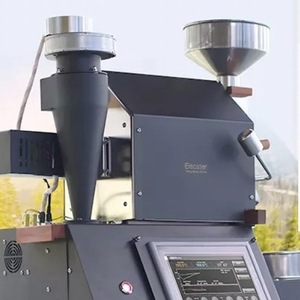Yoshan Automatic Coffee Roaster Roasted Coffee Bean Half Hot <strong>Blast</strong> &amp; Half Direct Fire Electric 5~20 Mintue Engine,motor Provided - Product Image 3