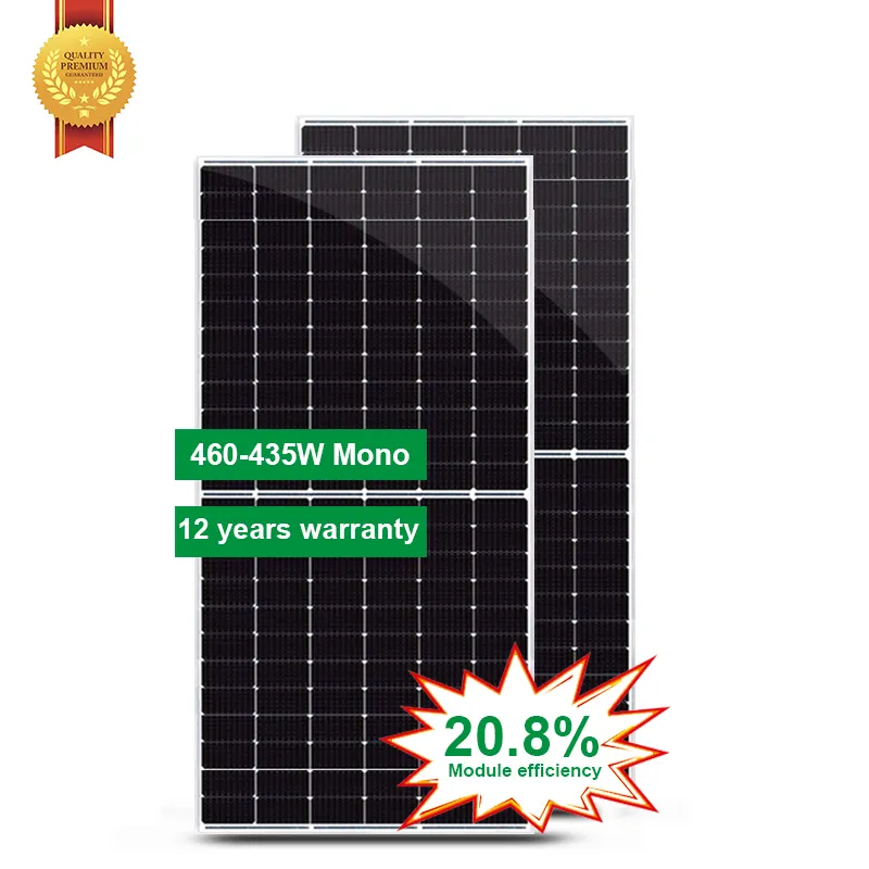 435 watt 460w 싼 태양 전지판 중국 태양 전지판 400w monocrystalline paneles solares fotovoltaicos