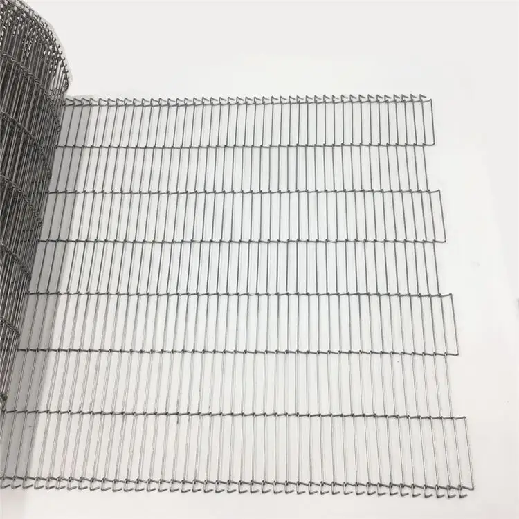 Лидер продаж, нержавеющая сталь, 304 проволочная сетка, лестница, прямой стержень, пищевая цепная лента, конвейерная лента 2 мм 15 мм для охлаждения торта