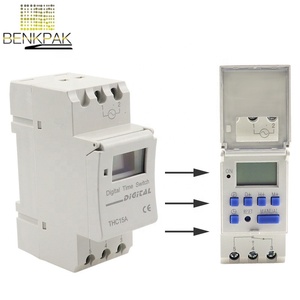 30A THC15A Wöchentlicher programmier barer digitaler Timer 220V Din Rail Time Switch Produkt kategorie - Product Image 5