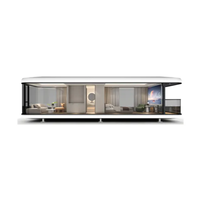 E7-1 Prefab House Prefabricated Home Container Camp Prefab Capsule House Portable/Modular/Mobile/Flat Pack