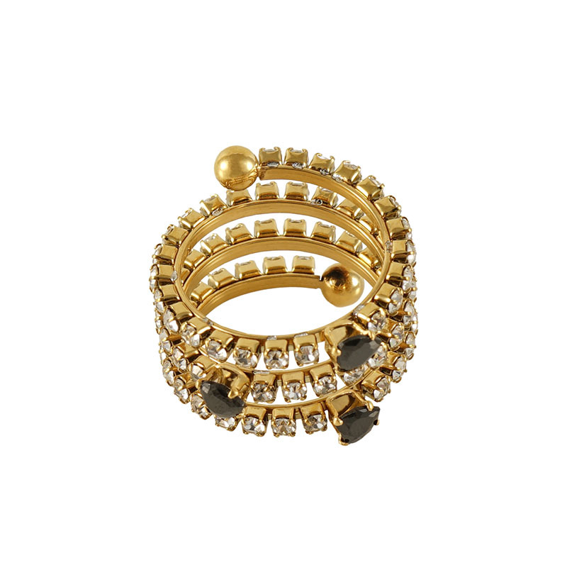 3 layers of black zircon