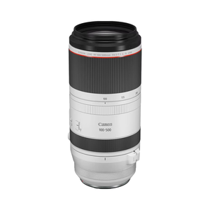 CAN on RF100-500mm F4.5-7.1 L IS USM Lens süper-telefoto Zoom objektifi beyaz EOS R serisi & Sigma Mirroless kameralar ile uyumlu - Product Image 1