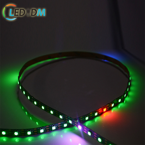 WS2812 striscia Led nero bianco Pcb DC 5V 5050 60 Led/m IP20 IP65 IP68 impermeabile WS2812 magia RGB indirizzabile luce a Led - Product Image 3