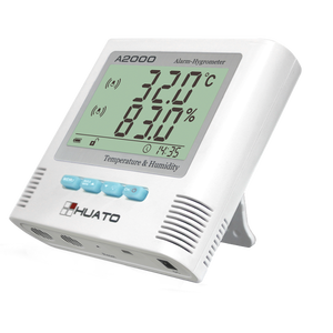 HUATO A2000-TH <strong>Digital</strong> <strong>Display</strong> Sound &amp; Light Alarm <strong>Temperature</strong> and Humidity Hygrometer <strong>with</strong> Internal <strong>Sensor</strong> for Industrial - Product Image 2