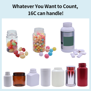 RQ-16 Panel PLC Control <strong>System</strong> Automatic Electronic Capsule Bottle Tablet Counter Gummy Candy Soft Sweets <strong>Counting</strong> <strong>Machine</strong> - Product Image 2