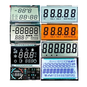 Hochwertiges Farbsiebdruck-Siebdruck-Weitwinkel feld Anpassen des VA-LCD-Sieben-Segment-VA-VATN-LCD-Displays Benutzer definiert - Product Image 6