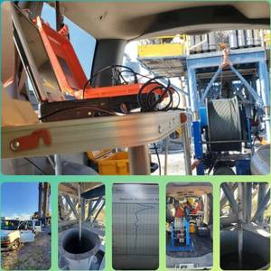 100 1000mウェルデジタルロギング機ウェルログ分析地球物理学的ボアホールロギング - Product Image 5