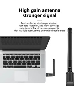 Mini interfaccia USB 802.11 B/g/n wi-fi ricevitore Dongle Antenna per PC Computer portatile Mini scheda di rete senza fili - Product Image 5