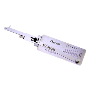 Lishi เครื่องอ่านกุญแจ KW14 (15) มอเตอร์มอเตอร์ไซค์อ่านโดยตรงเครื่องมือช่างล็อครถจักรยานยนต์ Lishi - Product Image 1