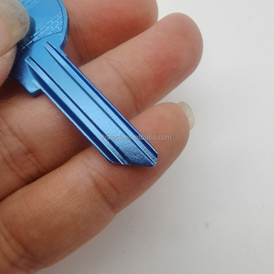 F 48 JS 1630 anahtar boş ev günlük anahtar boşlukları alaşım 7 renk anahtar embriyo rastgele renk - Product Image 3