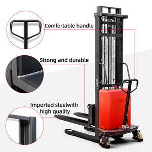 JIN YANG HU Hubwagen Halbe lekt rischer Gabelstapler Be-und Entladen Fracht 500kg 1ton 2ton Hydraulischer Paletten hub stapler - Product Image 3