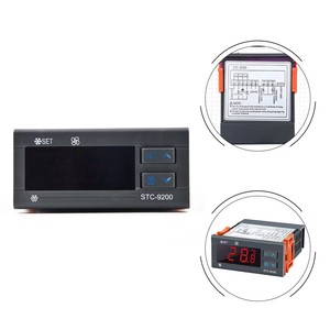 Controlador de temperatura de microordenador, regulador de termostato, termorregulador con función de descongelación de refrigeración, 1 unidad - Product Image 5