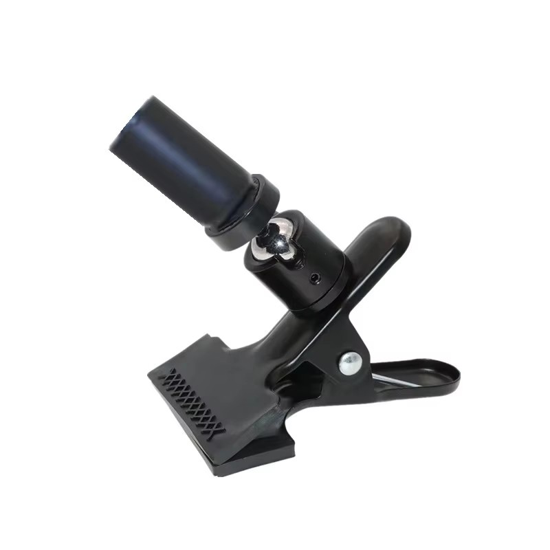 Soporte de lámpara de escritorio con clip resistente