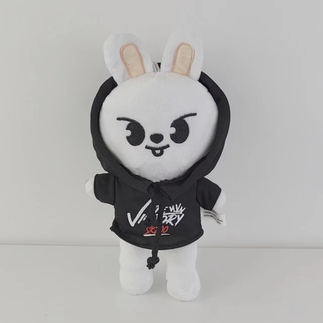 White bunny with Hoodie