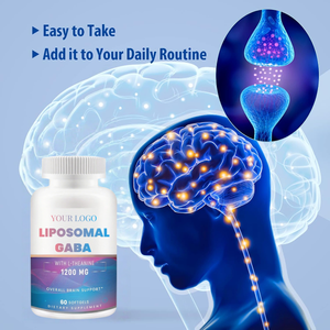 איכות גבוהה תוספת שינה מחיר אוכמניות תה ירוק תמצית התיאנין loposomal rhodiola גאבה אורגני כמוסות לבריאות - Product Image 4