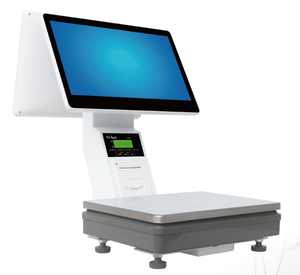 15-Zoll-Desktop-All-in-One-Abrechnung maschine Win-System für Supermarkt Pos Terminal Barcode-Scanner All-in-One-Pos-Maschine